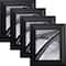 4 Pack: Craig Frames Upscale Satin Black Picture Frame
